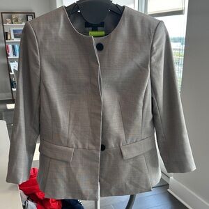 Ann Taylor Light Gray Women's Blazer
